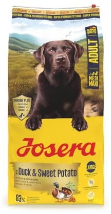 Josera Adult Duck & Sweet Potato 12,5 kg Trockenfutter für Hunde
