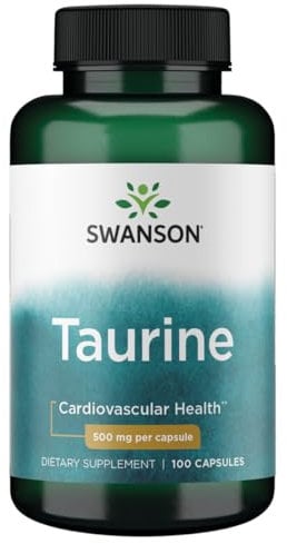 Taurine 500mg 100 gélules SWANSON
