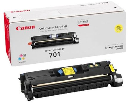 Canon 701 Toner für Laserdrucker (4000 Seiten, Laser