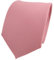 TigerTie Herren Krawatte – Klassische 8 cm Satin-Krawatte in rosa altrosa einfarbigem Design, ideal für Geschäftstermine, festliche Anlässe und die Freizeit