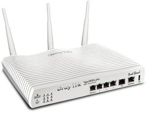 Draytek V2830NP - Vigor 2830n DSL Wireless Router - 4x RJ-45 1x WAN 1x USB