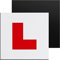 Onarway Fully Magnetic L Plates for New Drivers, 2 Pack Extra Thick Strong Magnetic Plate - Non Scratch Vehicle Paint