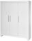 Schardt 06 791 02 00 Kleiderschrank mit 3 Türen Nordic White, weiß