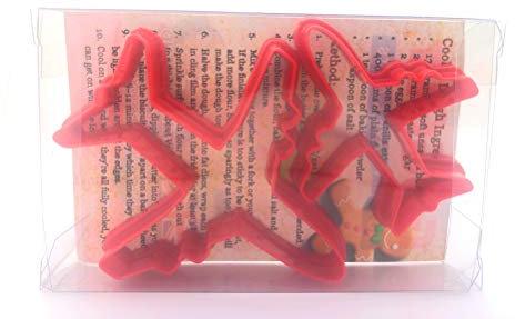Airplane Cookie Cutter Set of 2, Biscuit, Pastry, Fondant Clay Cutter