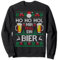 Ho Ho Hol Mir Mal Ein Bier I Lustiger Ugly Christmas Sweatshirt