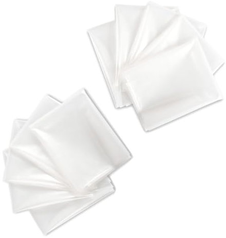 Diamwood Sacs de Récupération à Copeaux et Poussières de Bois - Lot de 10 Sacs - Diamètre 650 mm - Dimensions 1030 mm x 1400 mm - Épaisseur 200 Microns - Plastique Transparent - Fabriqué en France