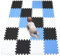 YIMINYUER Puzzle-Spielmatte für Baby und Kleinkinder, rutschfeste Bodenmatte aus Eva-Schaumstoff Weiß Schwarz Blau R01R04R07G301020
