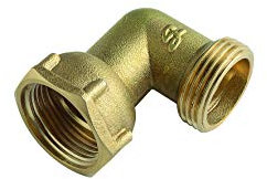 Codo Macho con Tuerca Loca Hembra (1, M1/2 H1/2)