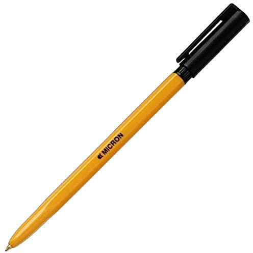 Value Micron Kugelschreiber, 0,5 mm, Schwarz, 50 Stück