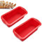 ZEACCT - Molde rectangular de silicona para hornear pastelera de gran tamaño, para pan, quiche