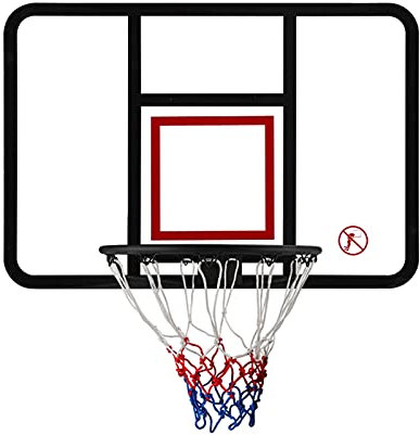 Basketballkörbe 45-Zoll-Basketball-Reifen, Garage-Hinterhof-Wandmontage-Basketball-Reifen Und Torrahmen-Kombinationskit, Höhenverstellbare Rückwand