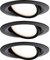 Paulmann 93080 Nova Plus LED Einbauleuchte inkl. Coin Basisset schwenkbar rund 84mm 50° 3x6W 230V dimmbar 2700K schwarz Spot Einbaustrahler Einbauleuchte