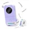 Phomemo D30 Label Maker, Portable Bluetooth Label Maker Machine with Tape, Thermal Label Printer,Sticker Printer For Home Office Kitchen Organizing, Compatible With Smartphones and Tablets - Violet