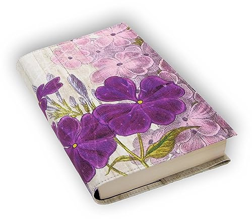 Custodia per libro, regolabile - Protezione per libri, impermeabile, adattabile a qualsiasi spessore, Copertina per libro stampata - 4 diverse dimensioni. (164, XL)