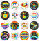 HOWAF 16 Regenbogen Flagge Button Pride Pin LGBT Pride Flag Pins Anstecker Regenbogenfahne Rainbow Flag Button LGBT Rainbow Gay Pride Pins Pride Flagge Buttons für Kleidung Revers Tasche Dekoration