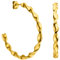 PURELEI® Kaula Creolen (3,8 cm Durchmesser) (Rosegold, Edelstahl)