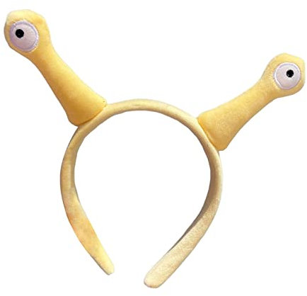 Schnecke Antenne Augen Haarband Turban, Gesicht Waschen Stirnbänder, Cartoon Antenne Waschen Gesicht Haarband Bandana Schnecke Augen Ohren Plüsch Stirnband, Für Frauen, Mädchen, Gesicht Waschen