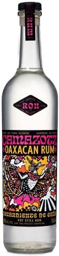 Camazotz Oaxacan Pot Still Rum 70cl, 48 percent ABV – Handmade Sugarcane Rum, Small Batch - Made in Oaxacan Cloud Forests – 100 percent Wild Sugarcane - Additive-Free - Perfect for Cocktails