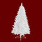 RS Trade 1015 120 cm Weihnachtsbaum PVC künstlich Weiß (Ø ca. 62 cm) mit 292 Spitzen, schwer entflammbarer Tannenbaum mit Schnellaufbau Klappsystem, inkl. Christbaum Ständer aus Metall
