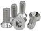Lot de 100 vis à tête fraisée M2,5 x 8 mm à six pans creux (tête unique) avec entraînement en étoile intérieure Vis de sécurité avec Torx en acier inoxydable