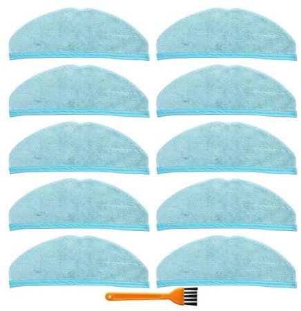 MuziZy Paño de fregona Compatible con Robot Aspirador Cecotec Conga 8090 Ultra / 9090 AI