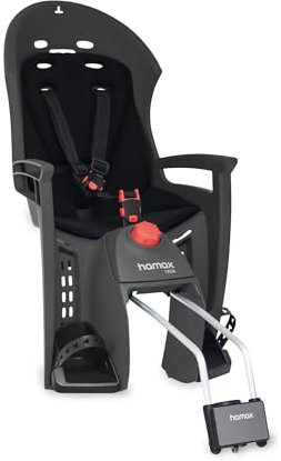 Hamax Siesta avec Support verrouillable Gris avec Rembourrage Noir 2024
