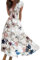 Generic Robe De Soirée Manche Travail Elegant Vêtements Robe Soiree Femme Chic Robe Femme Ete Grande Taille Robe pour Mariage Invité Robe Droite Femme Ete Robe De Soirée Chic Rose XL