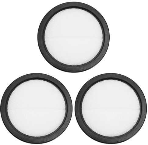OTOTEC Lot de 3 Filtres de Rechange pour Aspirateur sans Fil Compatible avec Vytronix NIBC22 Aspirateur Filtre HEPA Lavable Diamètre Extérieur 98 mm Noir