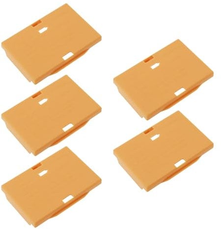ECSiNG 5Pcs Battery Protection Cover Sheath Compatible with Canon LP-E6 LPE6 Battery Compatible with EOS 5D Mark II III 3 60D 7D