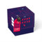 SURPRISA Geschenkbox mit Samt und Glanz, Rätselbox für Geschenke und Gutscheine zum Valentinstag, Jahrestag, Hochzeitstag für Sie und Ihn, Herzrätsel, Größe M (16cm)