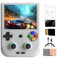 Meiurlex RG406V Retro Handheld Spielkonsole 128G TF-Karte 4000+Spiele, 5,48 Zoll IPS Touchscreen Unisoc T820 Android System Videospiel Player, Unterstützt WiFi & Bluetooth ((4+128G)+128G)