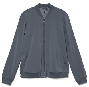 VERO MODA Damen Vmcoco L/S Bomber Ga Noos, Stormy Weather, m