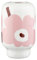 Marimekko Unikko Ceramic vase, White, lt.pink, Chestnut