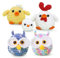 YUMILI Anfänger Häkel Starter Kit, Häkel Set für Anfänger, Tier Häkelpaket Complete Amigurumi Starter Set with Video Tutorials, DIY Crochet Kit for Kids Adults, Gift for Craft Lovers (Eule Küken)