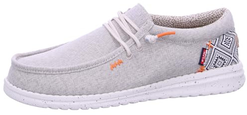 Fusion Leinenschuh Beige in Größe 39
