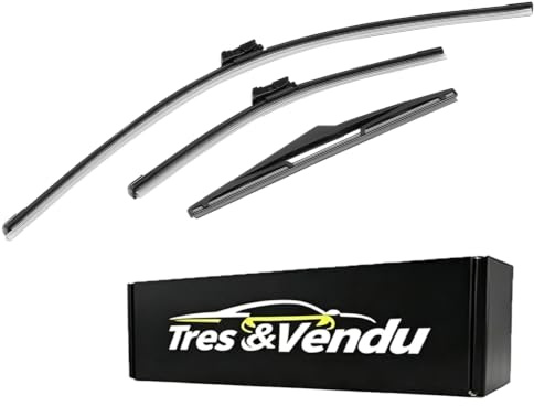 3x Wiper Blade (for Ford Fiesta MK7 2008-2016) 261512