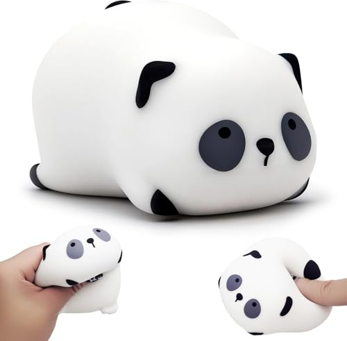 Panda-Quetschspielzeug,Panda Squishies Langsam Aufsteigendes Spielzeug | Squishy Squeeze Spielzeug,Dehnbarer Tier-Stressball zum Stressabbau,Anti Stress Spielzeug für Erwachsene und Kinder