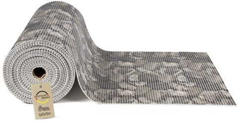 Bestlivings Weichschaummatte auf Rolle 1500x65cm (15 Meter) Steine Optik – Bodenschutz rutschfest schalldämmend, Stärke ca. 5mm – Zuschneidbar – ÖKO-TEX