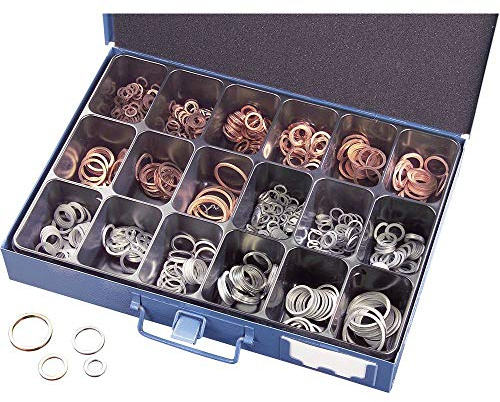 Assorted in Sheet Steel Box 650 Piece Professional for Professional Use