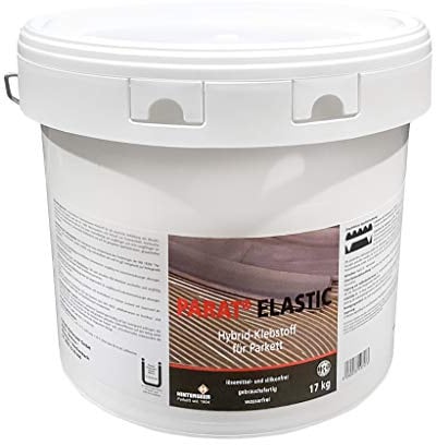 Hinterseer PARAT Elastic Parkettkleber 17 Kg EC 1 Hybrid-Klebstoff, bei Fußbodenheizung zwingend notwendig.