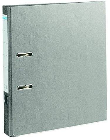 STYLEX 41510 Schlitz-Ordner, DIN A4, 5 cm, grau