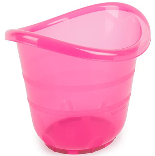 Bieco Badeeimer Neugeborene bis17kg | Baby Badewanne | Baby Pflegeset | Anti Rutsch Badewanne | Babypflegeset Neugeborene | Mobile Badewanne | Waschschüssel Baby | Badeeimer Babypflegeset Neugeborene