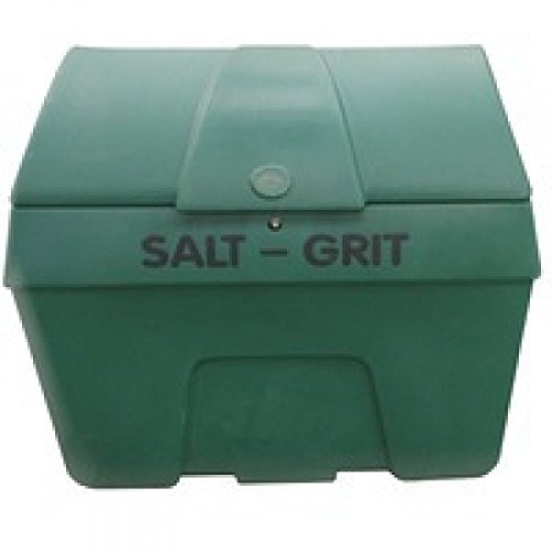 Winter Salt/Grit Bin Lockable No Hopper 400 Litre Green 317070