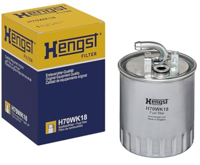 HENGST - Kraftstofffilter H70WK18 - Hochwertiger Kraftstoff-Leitungsfilter für KFZ - Entfernt Staub und Schmutz aus Otto- oder Dieselmotoren - Schützt das Einspritzsystem