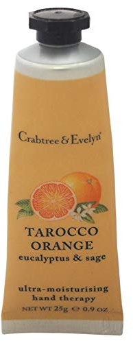 Crabtree & Evelyn Handtherapiecreme Tarocco Orange, Eukalyptus und Salbei, 25 g