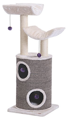 Nobby Kratzbaum Kaduna Plus, beige, 45 x 45 x 118 cm, 1 Stück
