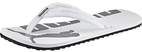 PUMA Unisex Epic Flip v2 Zehentrenner, White-Black, 46 EU