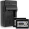 2 Baterías + Cargador (Coche/Corriente) para VW-VBT190 / Panasonic HC-V130, V160, 270, 380, V727... v. Lista! con Infochip