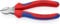 Knipex Tronchese Laterale per Meccanica Bonderizzata Nera, Rivestiti in Materiale Bicomponente 140 Mm (Confezione Self-Service/Blister) 70 02 140 Sb