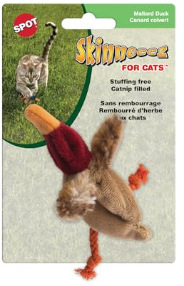 SPOT Skinneeez for Cats Barnyard Creatures with Nip